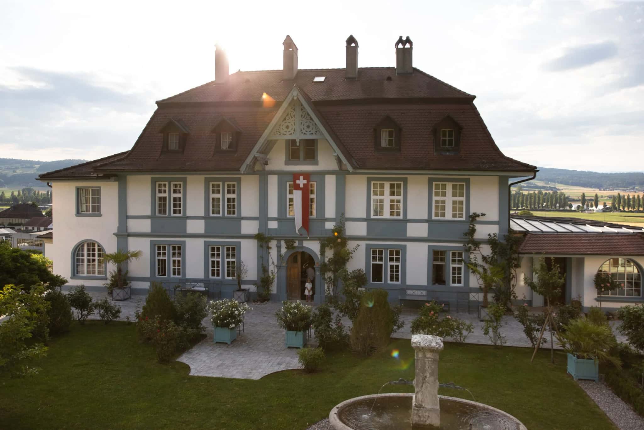 Château de Marnand: a restored 17th-century castle in the Broye region of Vaud